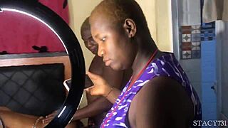 girlfriend films boyfriend slamming her sexy friend's pussy