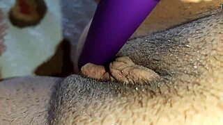 my pussy drips wet clit shakes from vibrator orgasm huh?