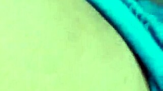 desi cutie bends over bike for boyfriend's deep outdoor pounding