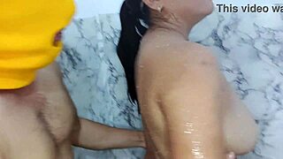 Hot mature latina massages big pussy fiercely