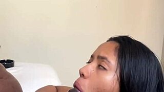 Deepthroating Massive BBC Bottom Amateur Couple Nysdel