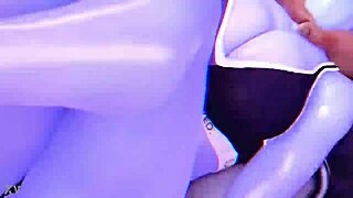 Overwatch Widowmaker shakes big ass hmv diamonds style