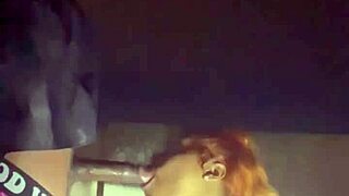 ebony creampie in beale street parking garage doggystyle