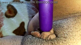 my pussy drips wet clit shakes from vibrator orgasm huh?