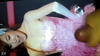 Tiffany lady marmalade explodes in lingerie cum blast