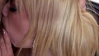 blonde milf models start anal foursome with crew blowjobs