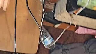 Thick Redhead Milf's Foot Fetish Ends in Toe Cumshot