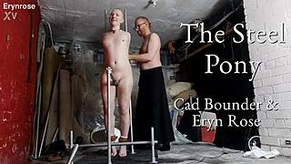 Steel Pony Bondage Multiple Orgasms