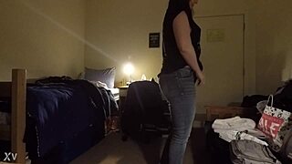 Busty Milf Caught on Hidden Cam Voyeur Style
