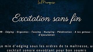 french femdom audio delivers endless edging joi excitation