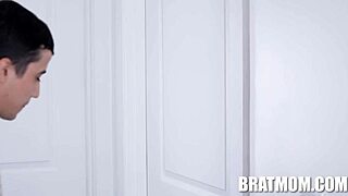 Stepson steps up with busty milf Melissa Stratton
