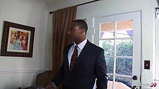 cougar wife cheats with bbc stranger while husband away