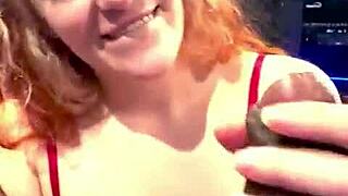 savvy catches ayla for sloppy interracial pov blowjob doggy
