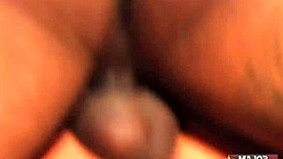 exotic busty blonde kisses deepthroats rides big black cock!