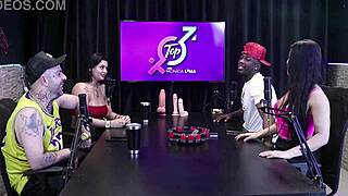 jefao oficial and karen oliver chat wildly with monica lima on top cast part 1