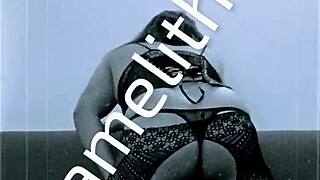 Pamelithatv closet travesti crossdresses seductively