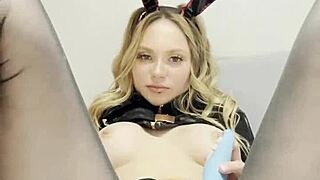 hey cute bunny wanna caress clit lips tease soft pussy?