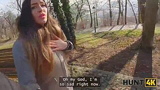 hunt4k marica chanelle's angry czech deal for prague stay with tourist pov