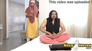 muslim babe ready for your huge cock pounding ending in massive cum facial