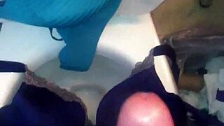 stepsis 40dd bra slut takes massive cumshot load