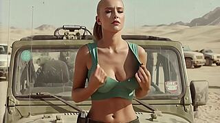 ai lara croft cosplay slut bukkake blowbang anal every hole