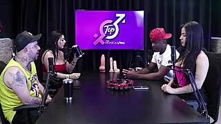 jefao oficial and karen oliver chat wildly with monica lima on top cast part 1