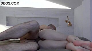ukrainian lisi kitty spoons deep in homemade anal couple sex