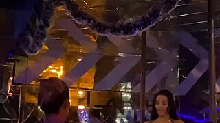 Karen Oliver and Bartira Luz live lesbo creampie show 🔥👭