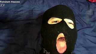 Goddess ruins slave with anal humiliation and ass-to-mouth
