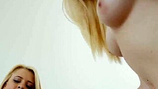 Skinny Blonde Teen Squirt Fest and Rough Fight Fucks