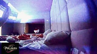 Hidden Cam Catches Hotel Shower Flasher Naked Couple Bathing Voyeur Thrills