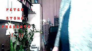 russian bride's mature handjob footjob tempts groom