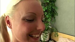 blonde co-ed Veronika spreads for marathon fuck