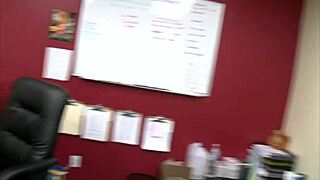 tiffany tyler pounded hard on office desk