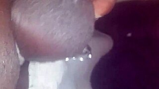 horny guy shows off pierced cock