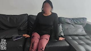 casting gorgeous young latina for hot homemade fuck