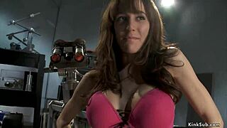 slut rides sybian machines squirting hard 💦🤖