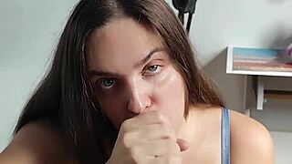 submissive latina masters squirting tutorial skills