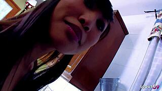 half asian sharon lee deep anal with bouncing saggy tits