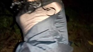 forest witch surprise fuck cowgirl doggystyle outdoors 🌲🔥