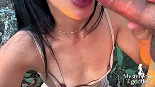 i flashed my ex on trail then let him fuck me hard