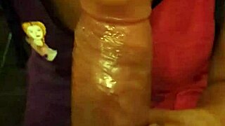 seema gives her boyfriend a teasing blowjob