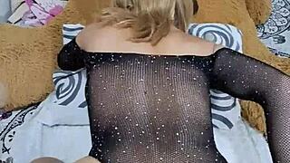 sexy solo masturbation with incredible squirt