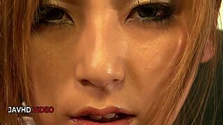Naughty Sakura Kiryu Oiled Vibrator Orgasm Explosion