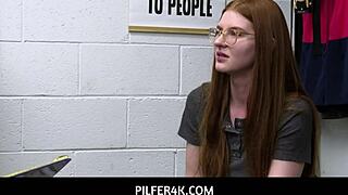 Redhead Jane Rogers Fucks Officer Jovan Jordan