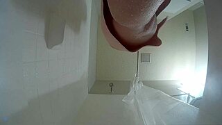 i pee then shower my hairy body casually