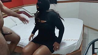 shy latina gives pussy and ass