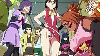 Sakura's anal game pushes femdom jerk off limits hard