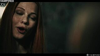 Blonde Vampire Turns Redhead Babe into Mesmerizing Lesbian Sex Slave