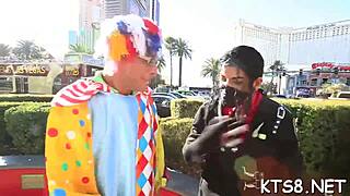 damn ladyboy's tight ass takes full anal pounding in contest